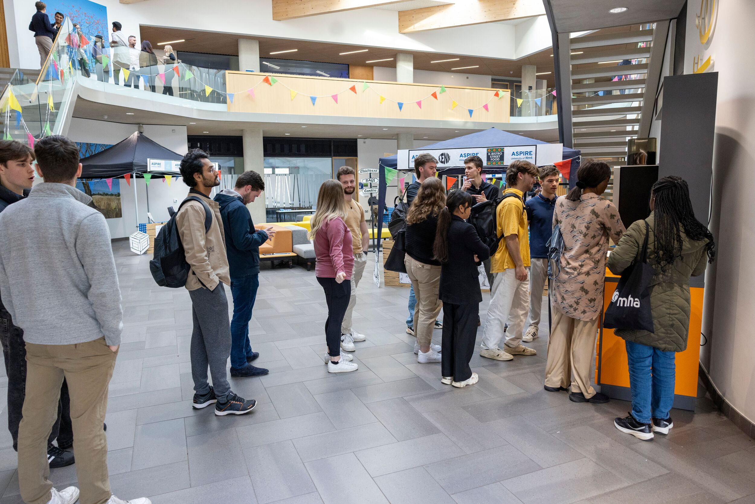 Sibson Atrium is a contemporary event space and open foyer.